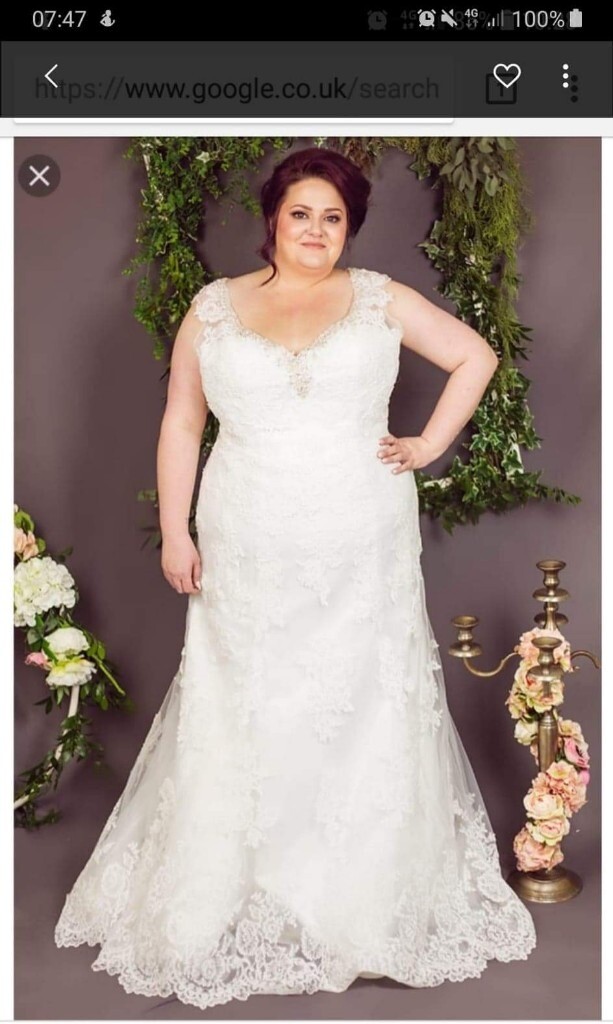 size 24 wedding dress